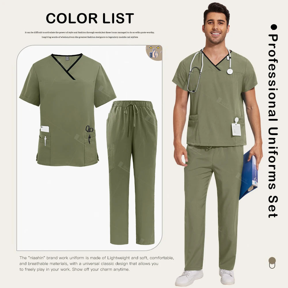 Men's Scrubs Set