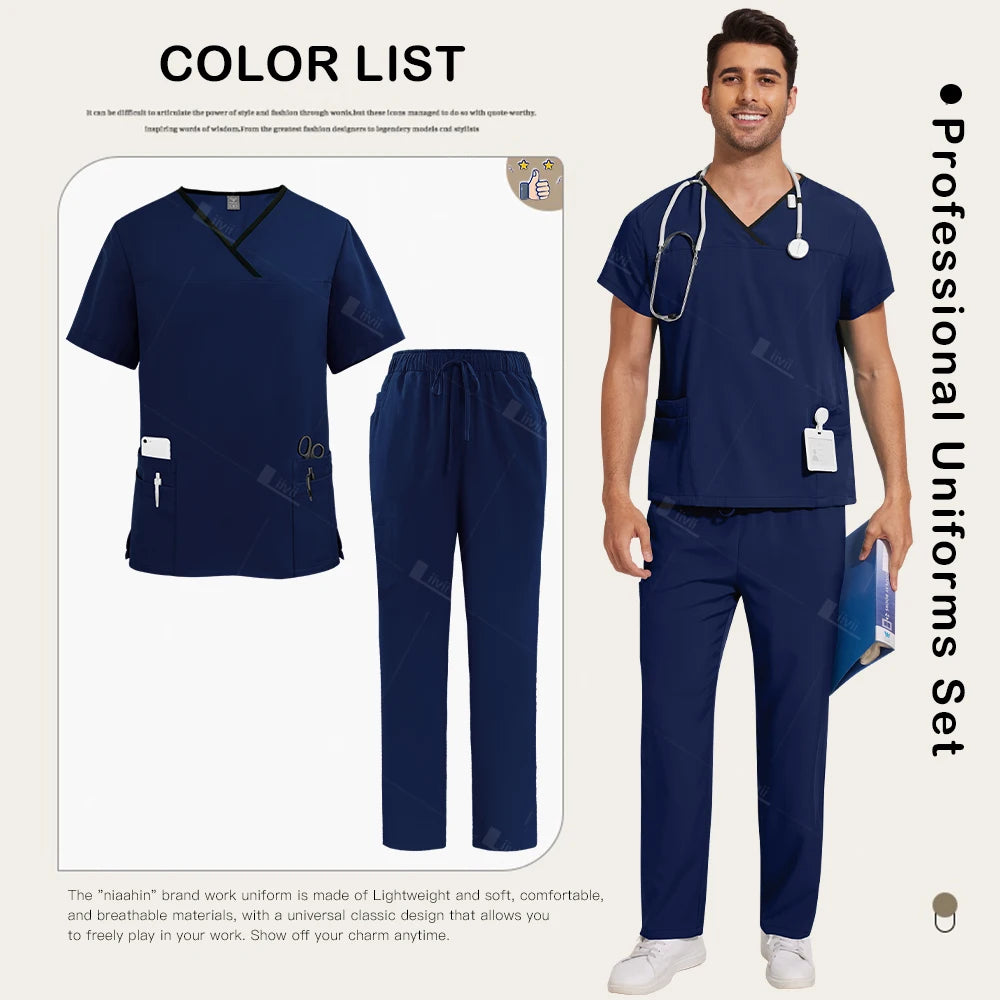Men's Scrubs Set