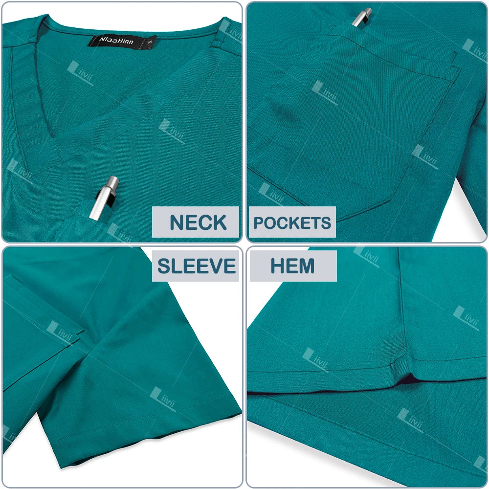 Women's Medical Scrub Set