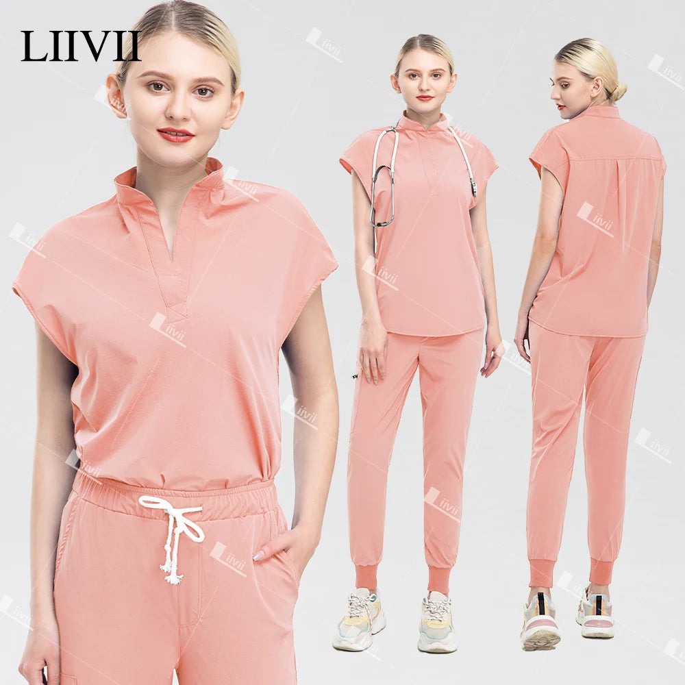 Women's Sleek Medical Scrubs