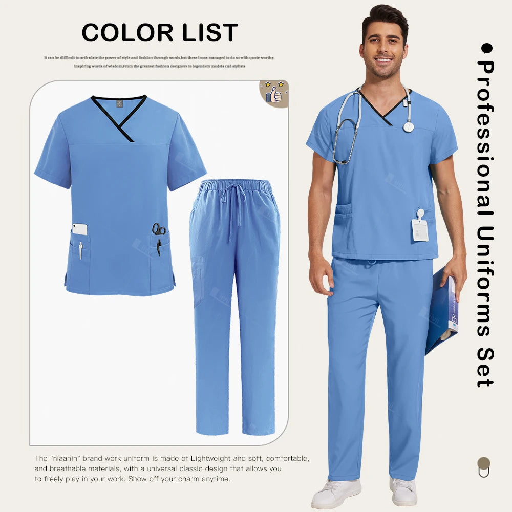 Men's Scrubs Set