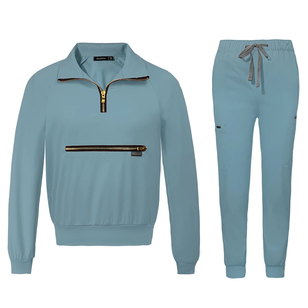 Pull Over Medical Scrub Set