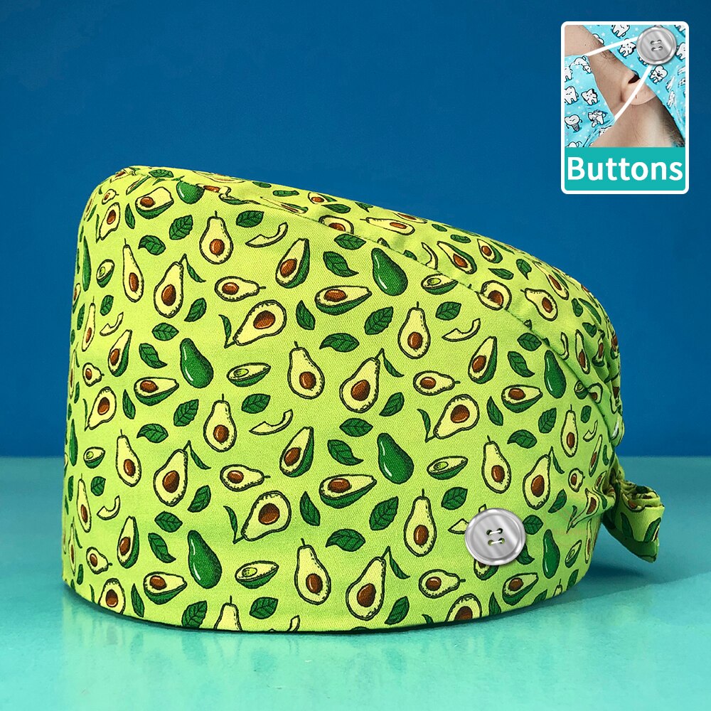 Cute Adjustable Scrub Hat