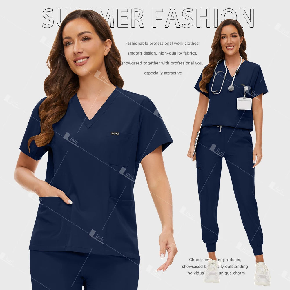Women's Fashionable Scrub Set