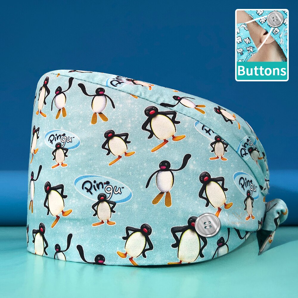Cute Adjustable Scrub Hat