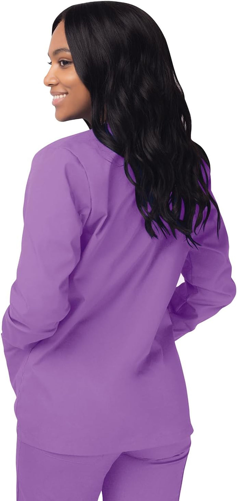 Scrubs for Women - Front Snap Warm - up Jacket