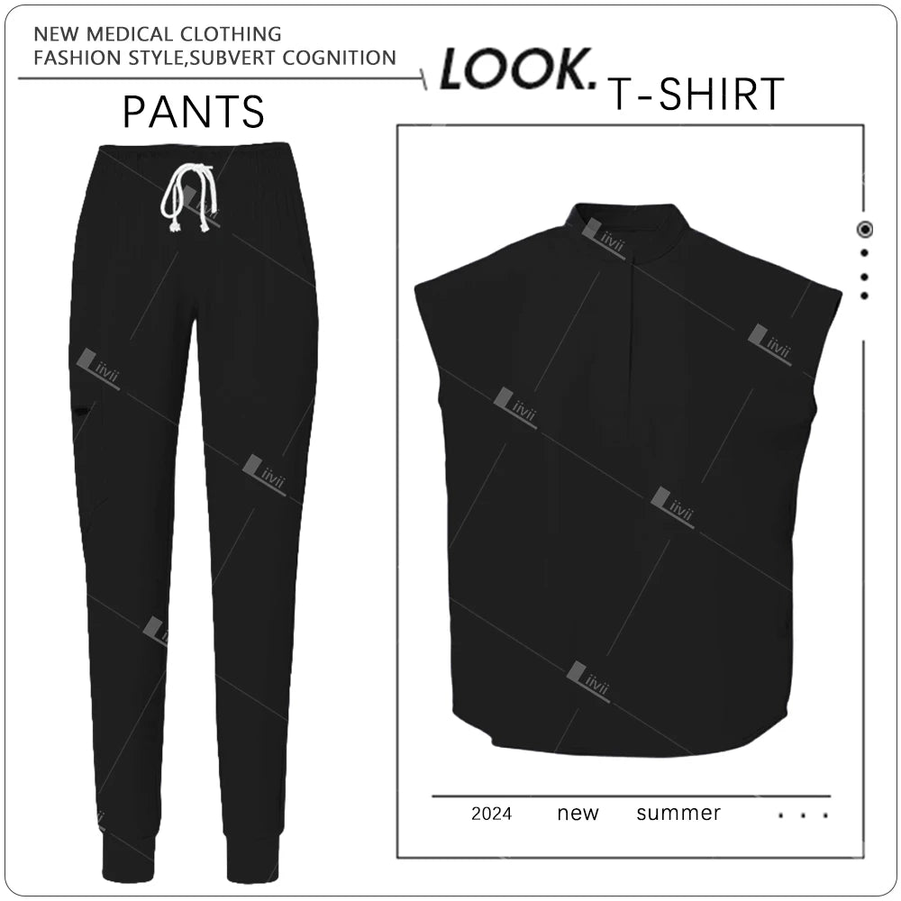 Women's Sleek Medical Scrubs