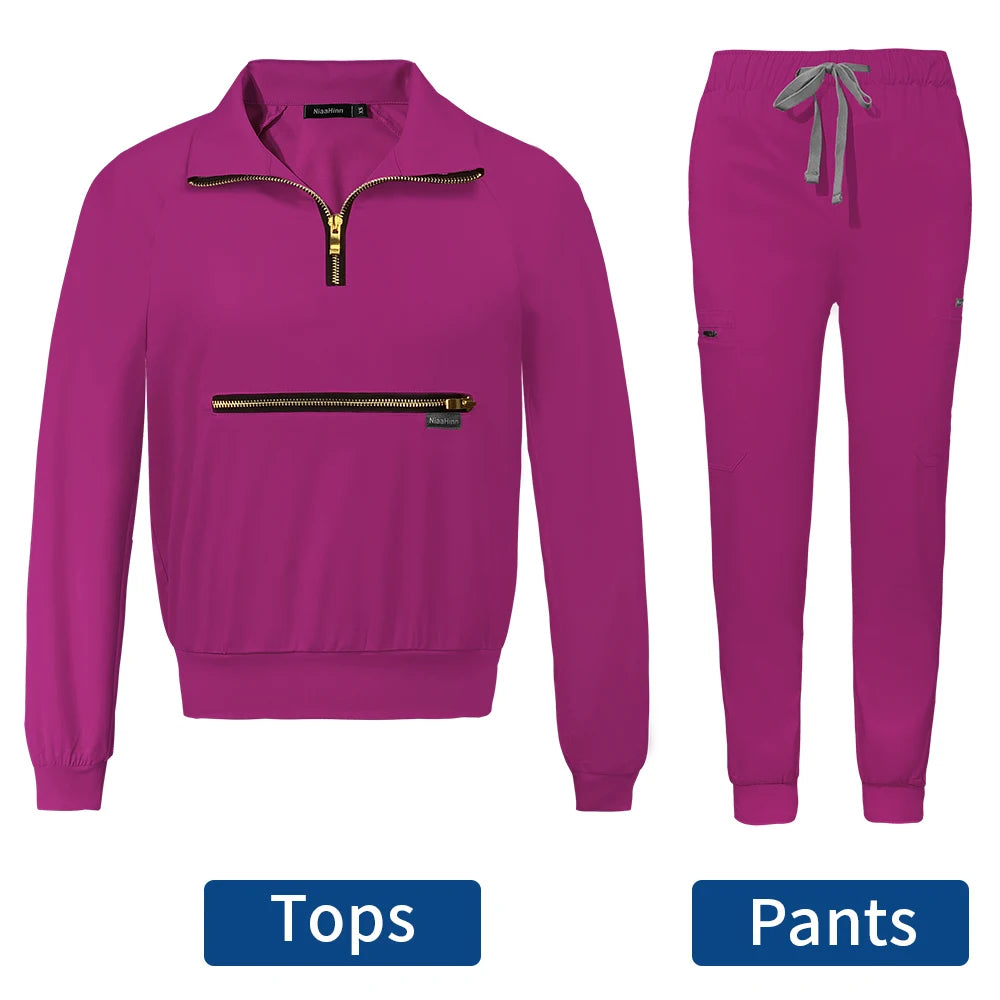 Pull Over Medical Scrub Set