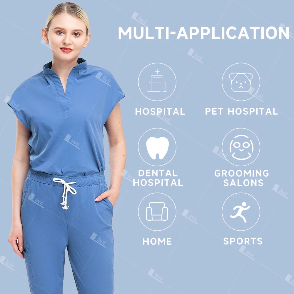 Women's Sleek Medical Scrubs