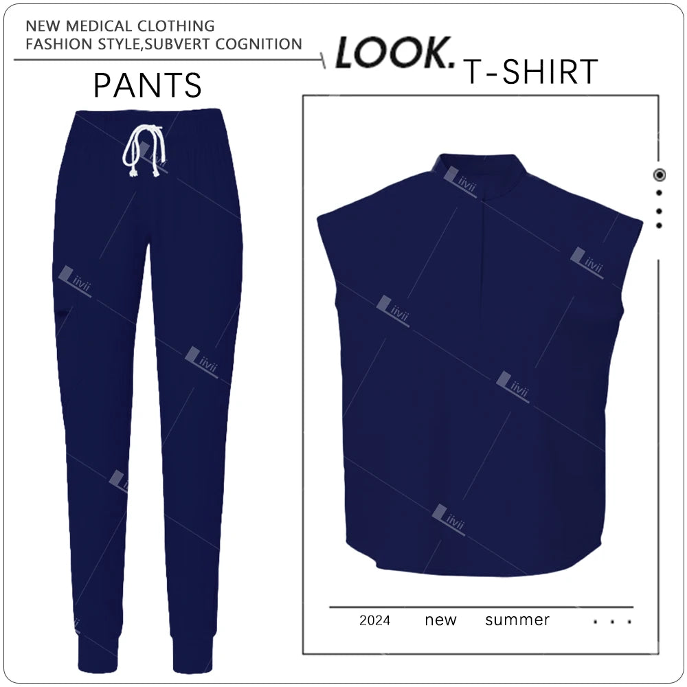 Women's Sleek Medical Scrubs