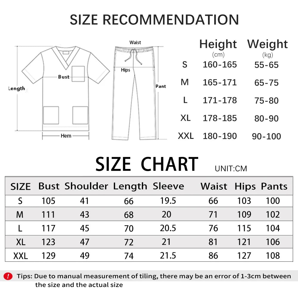 Men's Scrubs Set