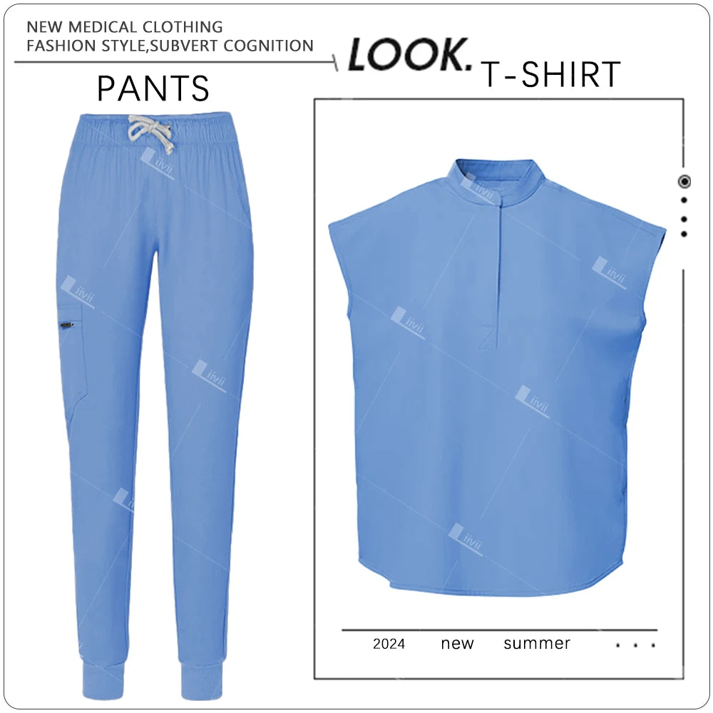 Women's Sleek Medical Scrubs