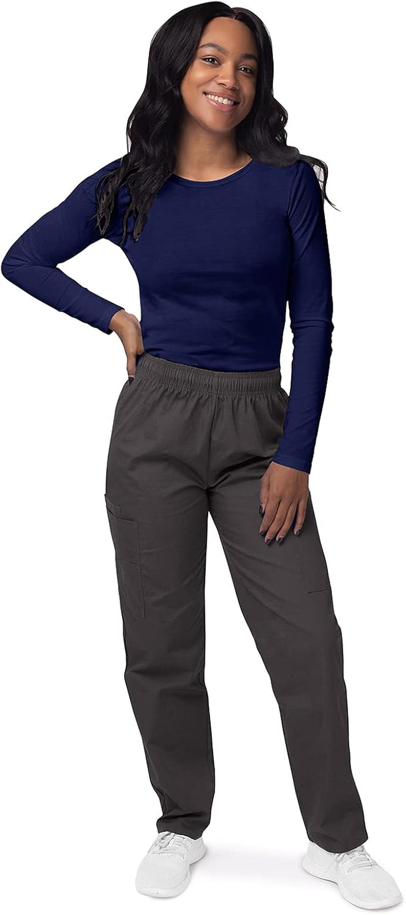 Scrubs for Women - Long Sleeve Comfort Underscrub Tee