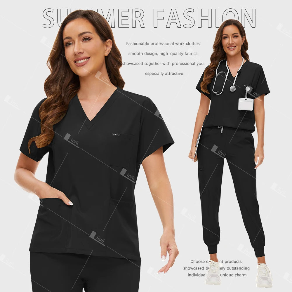Women's Fashionable Scrub Set