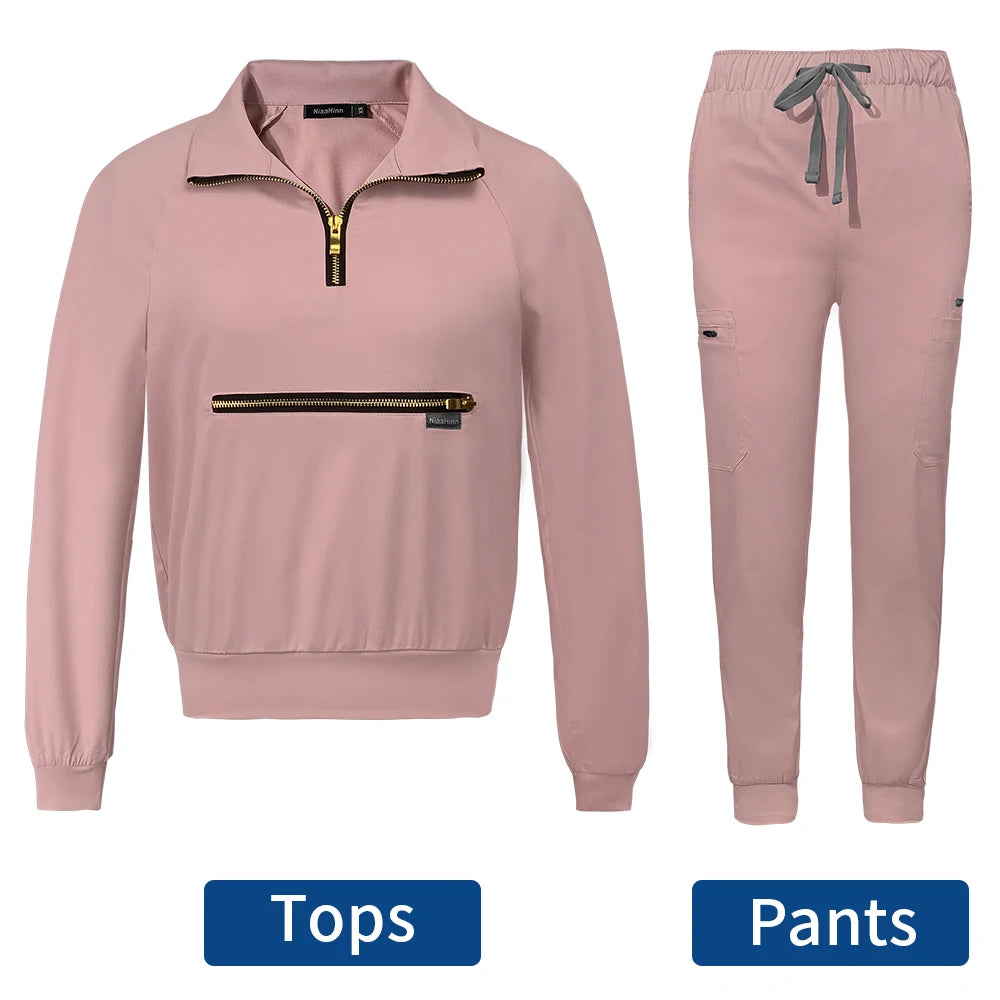 Pull Over Medical Scrub Set