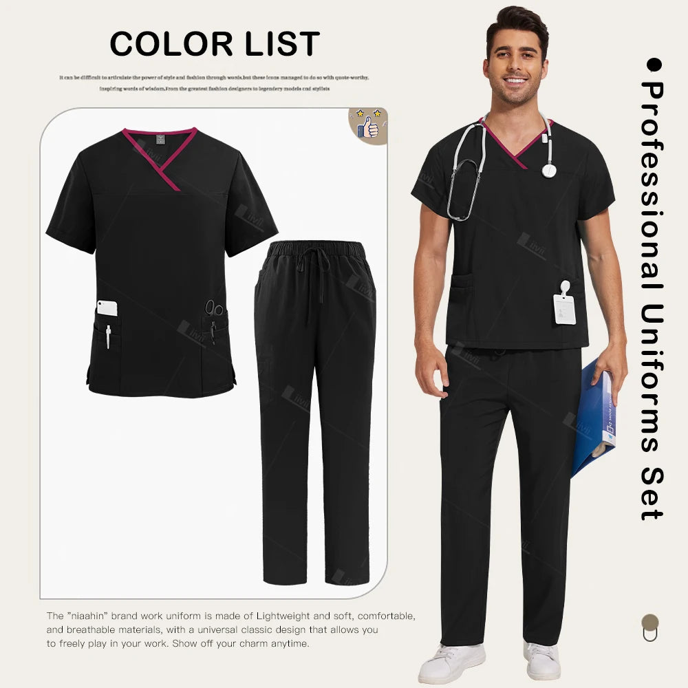 Men's Scrubs Set
