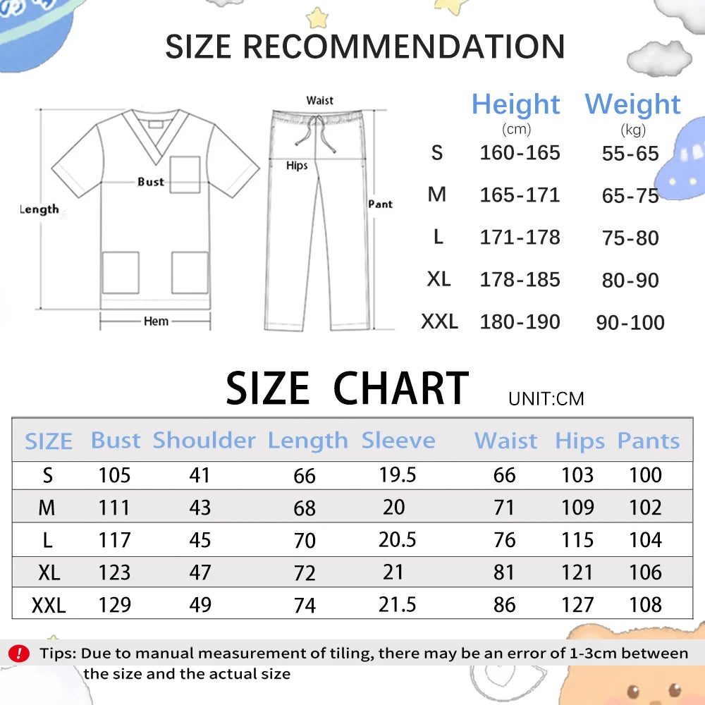 Women's Fashionable Scrub Set