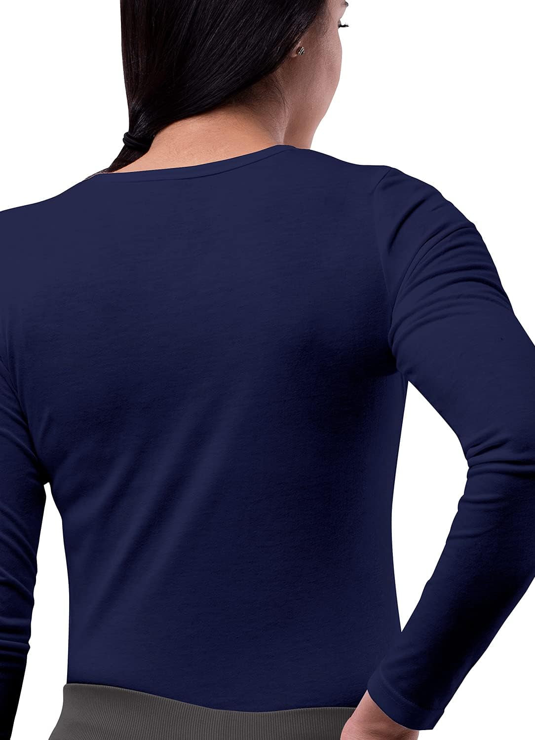 Scrubs for Women - Long Sleeve Comfort Underscrub Tee