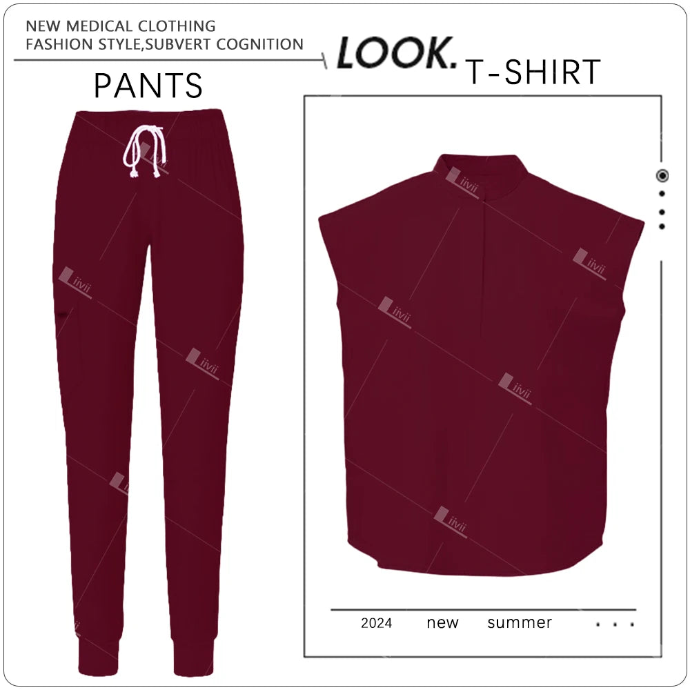 Women's Sleek Medical Scrubs
