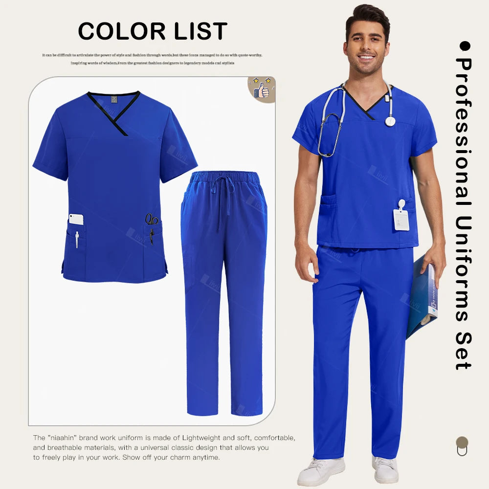 Men's Scrubs Set