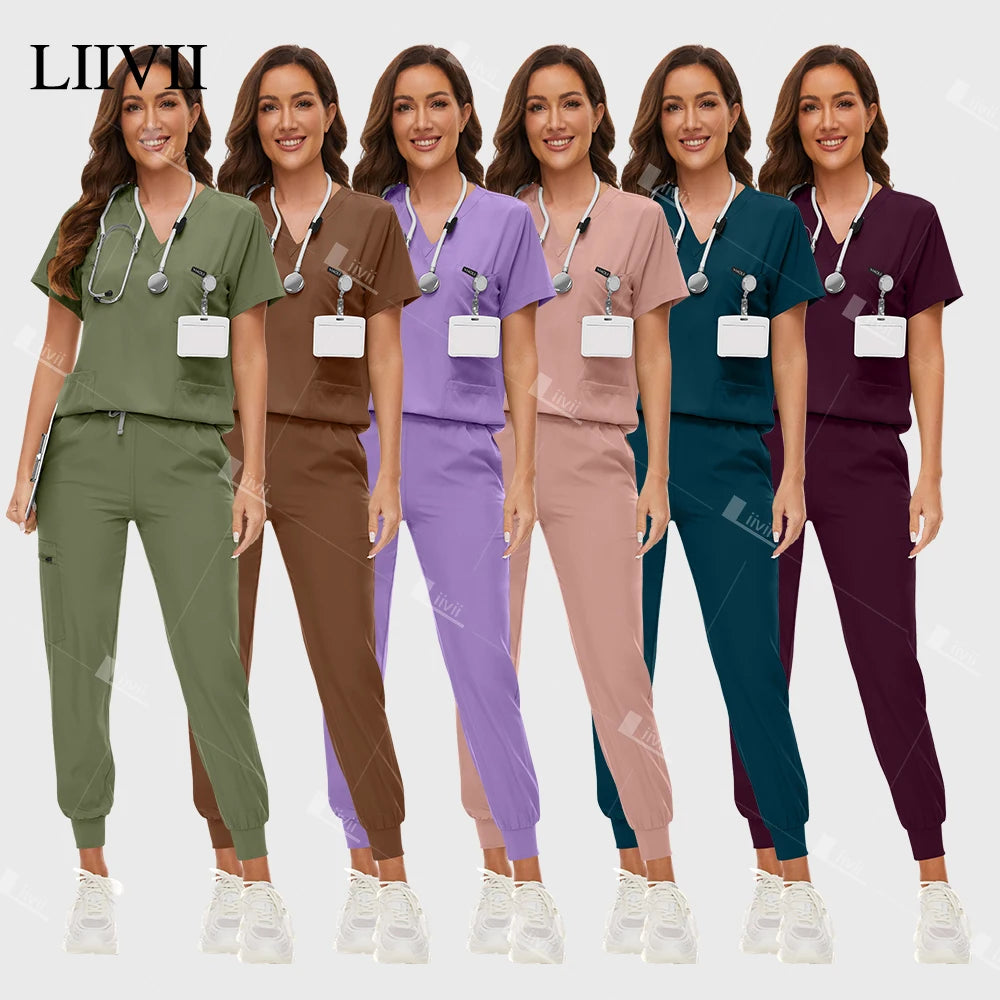 Women's Fashionable Scrub Set