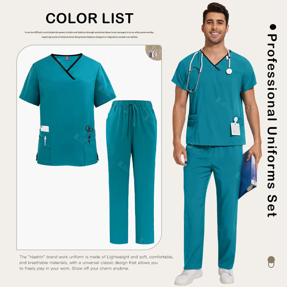 Men's Scrubs Set